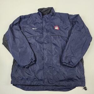 Vintage NCAA Final Four Jacket Mens XL Blue Nike Indianapolis 2000 Basketball